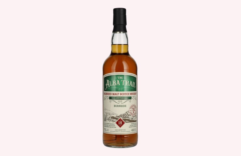 THE ALBA TRAIL Burnside 18 Years Old Sherry Hogsheads Blended Malt Scotch Whisky 2006 49,5% Vol. 0,7l