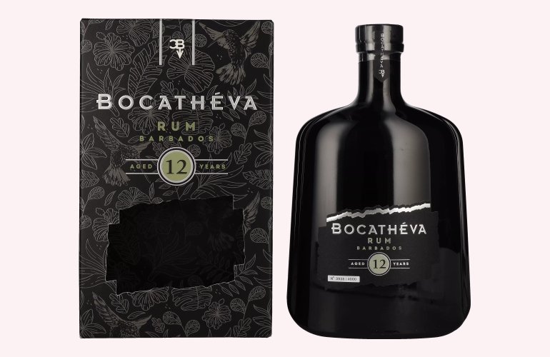 Bocathéva 12 Years Old Rum of Barbados Limited Edition 45% Vol. 0,7l in geschenkverpakking