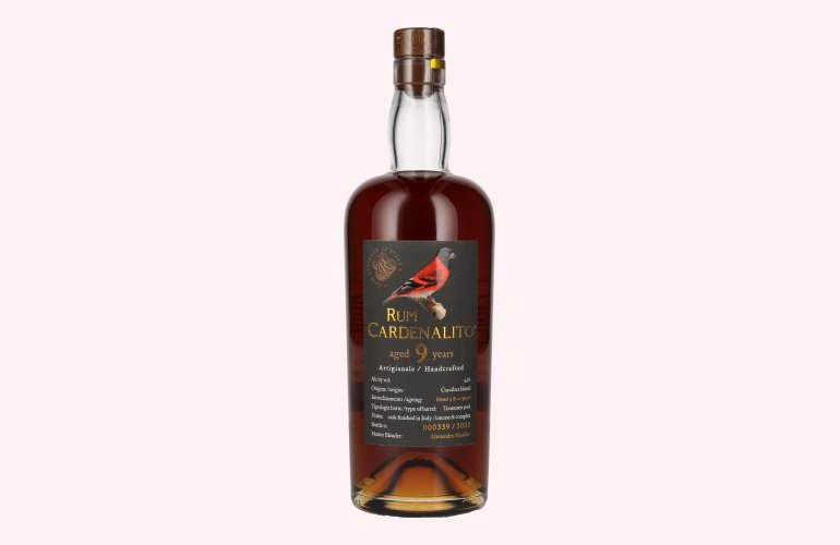 Rum Cardenalito 9 Years Old Handcrafted Rum 43% Vol. 0,7l