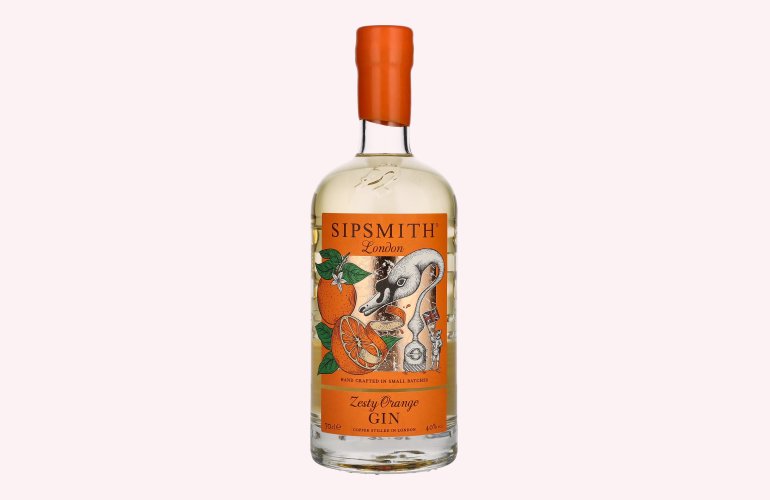 Sipsmith Zesty Orange Gin 40% Vol. 0,7l