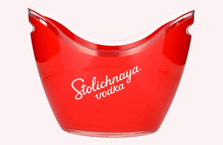 Stolichnaya Flessenkoeler rot