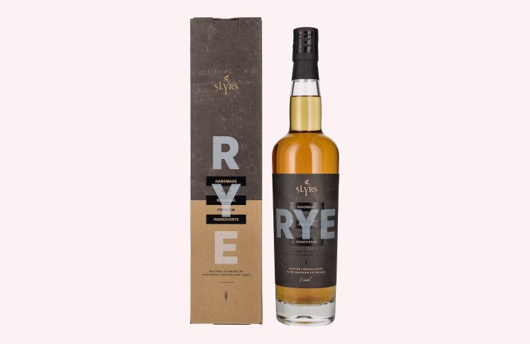 Slyrs Bavarian Rye Whisky 41% Vol. 0,7l en boîte cadeau