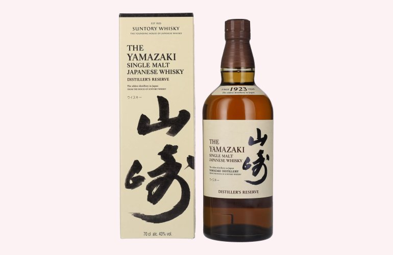 Suntory The Yamazaki DISTILLER'S RESERVE Single Malt Japanese Whisky 43% Vol. 0,7l en boîte cadeau