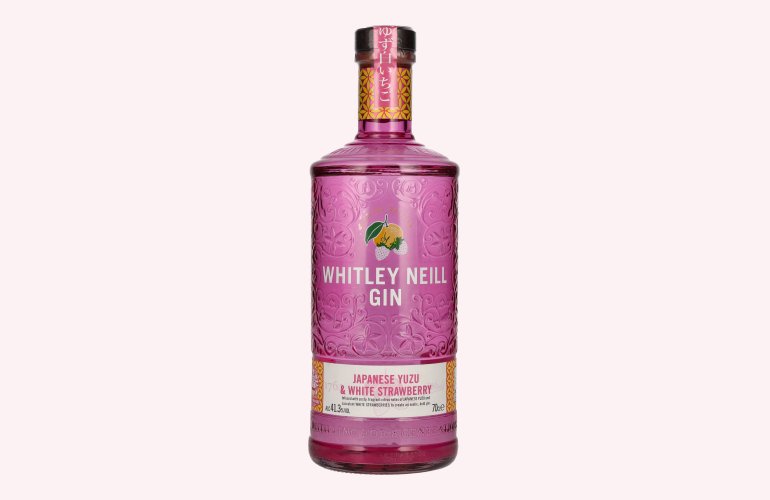 Whitley Neill JAPANESE YUZU & WHITE STRAWBERRY GIN 41,3% Vol. 0,7l