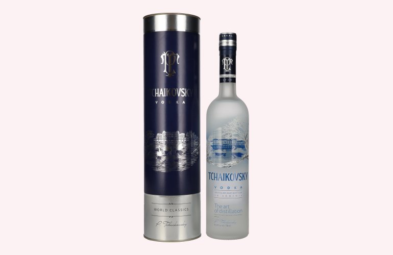 Tchaikovski Premium Vodka 40% Vol. 0,7l en boîte cadeau