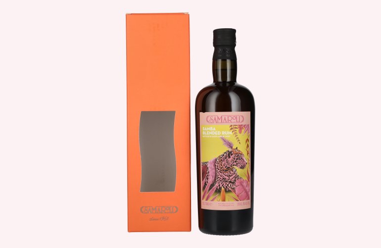 Samaroli Samba Blended Rum 2022 50% Vol. 0,7l en boîte cadeau