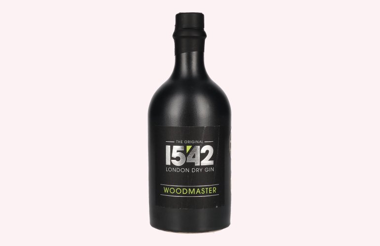 1542 The Original Woodmaster London Dry Gin 2018 42% Vol. 0,5l