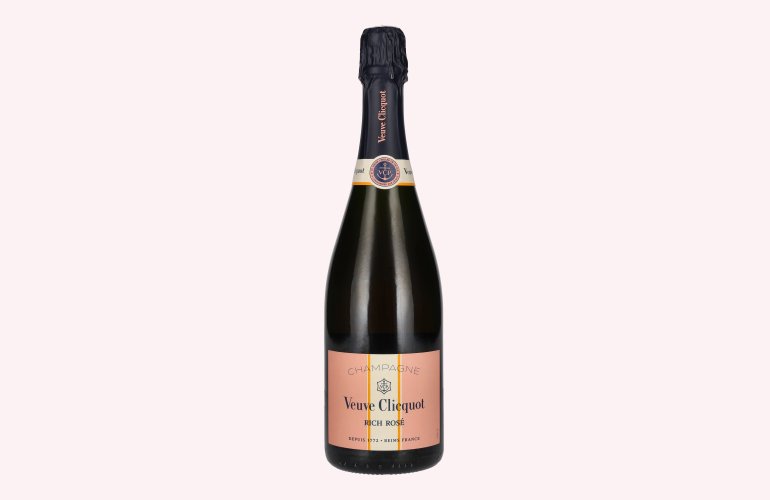 Veuve Clicquot Champagne Rich ROSÉ 12% Vol. 0,75l