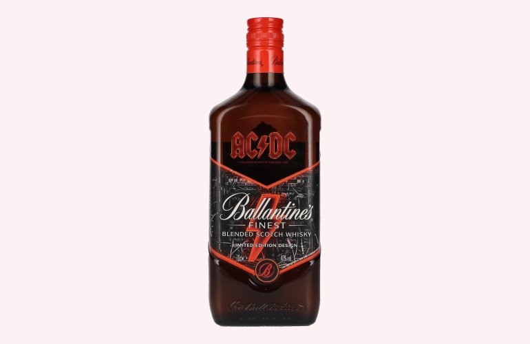 Ballantine's FINEST Blended Scotch Whisky AC/DC Limited Edition 40% Vol. 0,7l