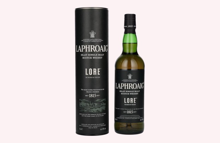 Laphroaig LORE Islay Single Malt 48% Vol. 0,7l in geschenkverpakking