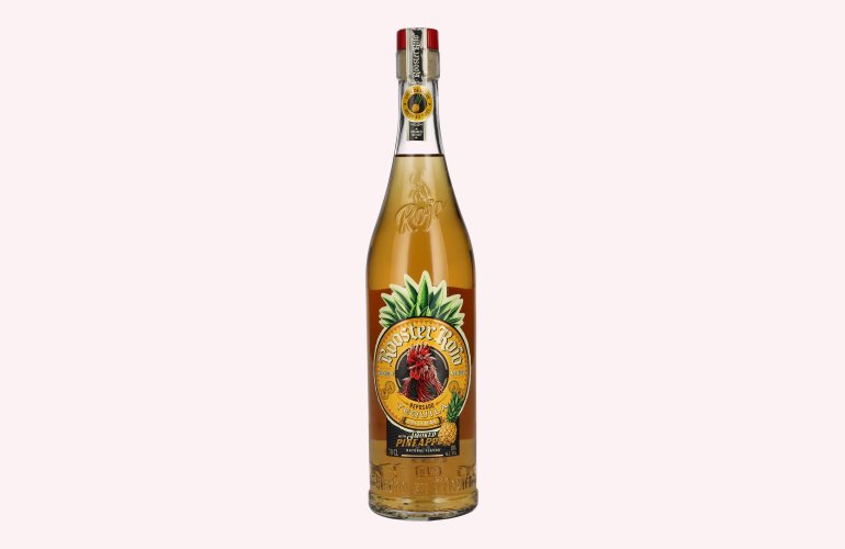 Rooster Rojo REPOSADO Tequila 100% de Agave Smoked Pineapple 38% Vol. 0,7l