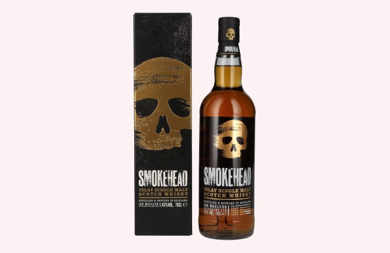 Smokehead Islay Single Malt Scotch Whisky 43% Vol. 0,7l in Geschenkbox