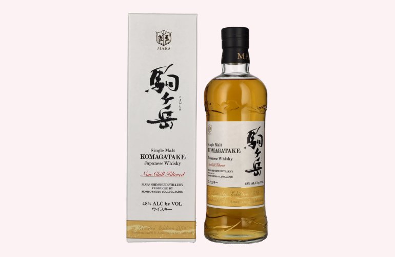 Mars KOMAGATAKE Single Malt Japanese Whisky Limited Edition 2018 48% Vol. 0,7l in geschenkverpakking