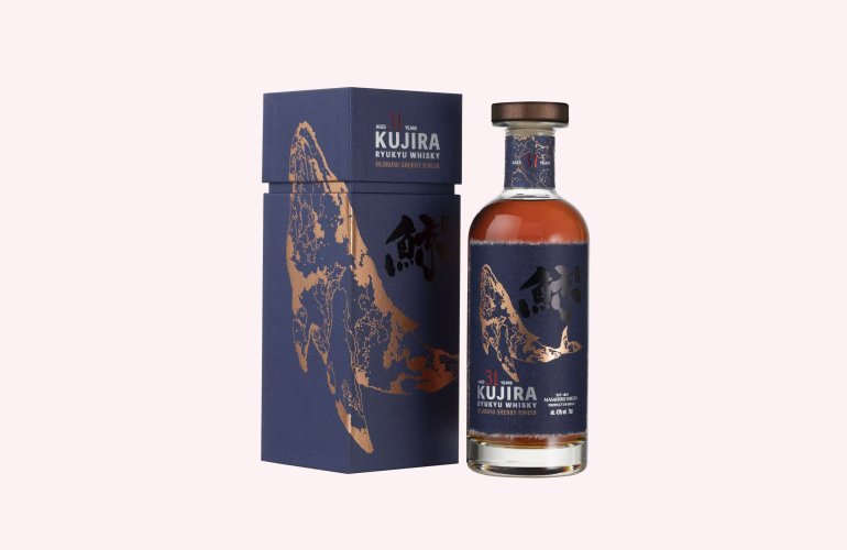 Kujira Ryukyu 31 Years Old OLOROSO SHERRY FINISH Whisky 43% Vol. 0,7l in geschenkverpakking