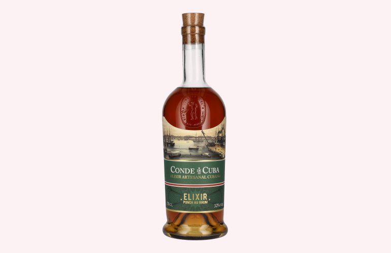 Conde de Cuba ELIXIR Punch Au Rhum 32% Vol. 0,7l