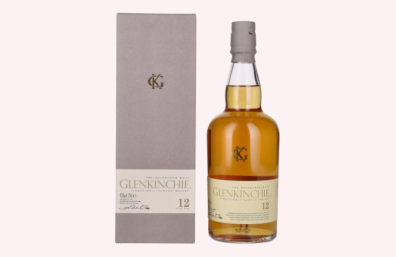 Glenkinchie 12 Years Old Single Malt Scotch Whisky 43% Vol. 0,7l in geschenkverpakking