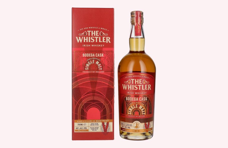 The Whistler BODEGA CASK Single Malt Irish Whiskey 46% Vol. 0,7l in Giftbox