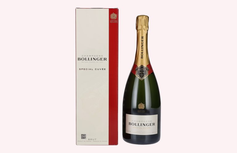 Bollinger Champagne SPECIAL CUVÉE Brut 12% Vol. 0,75l in geschenkverpakking