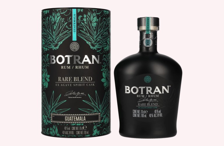 Botran Rhum Guatemala RARE BLEND Ex Agave Spirit Cask 40% Vol. 0,7l in geschenkverpakking