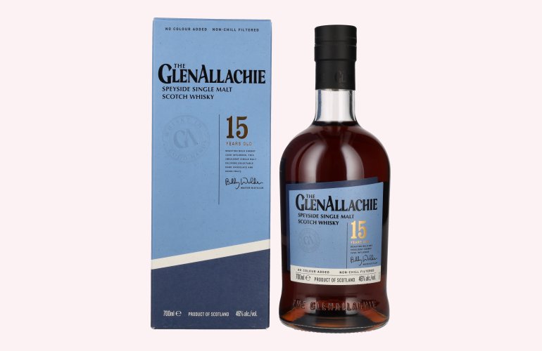 The GlenAllachie 15 Years Old Speyside Single Malt 46% Vol. 0,7l in Giftbox