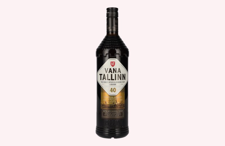 Vana Tallinn Autenthic Estonian Liqueur 40% Vol. 1l