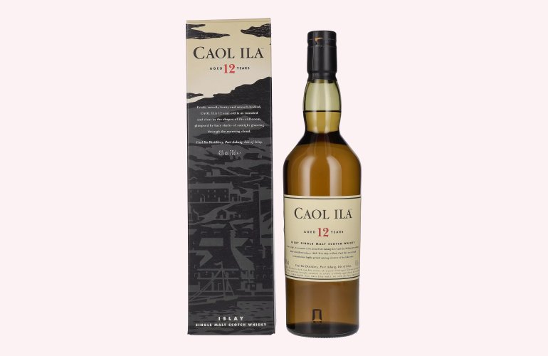 Caol Ila 12 Years Old Islay Single Malt 43% Vol. 0,7l in geschenkverpakking