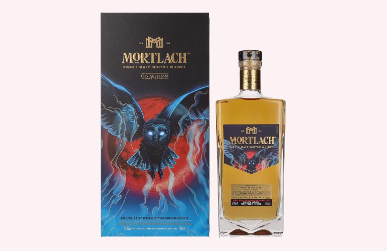 Mortlach Single Malt Scotch Whisky Special Release 2022 57,8% Vol. 0,7l en boîte cadeau