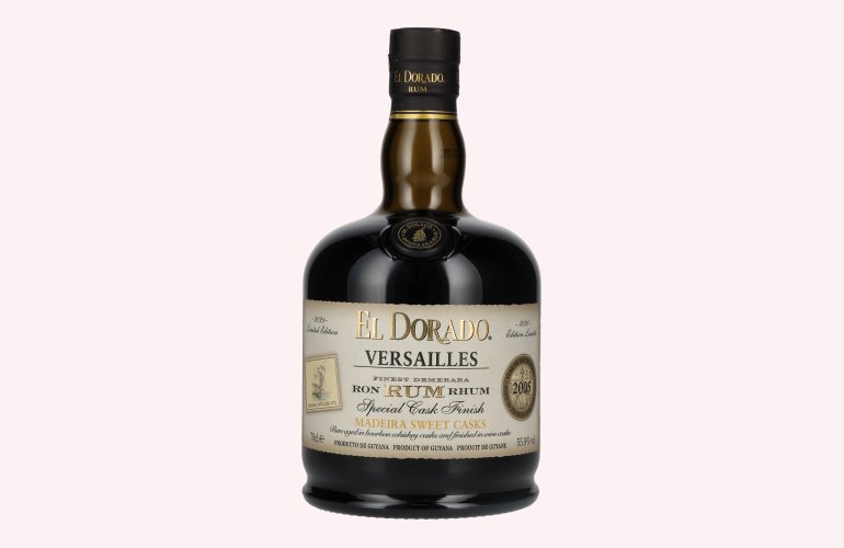 El Dorado Rum VERSAILLES Special Madeira Sweet Casks 2005 55,9% Vol. 0,7l