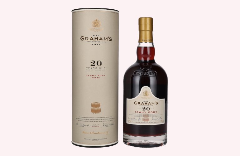 W. & J. Graham's Tawny Port 20 Years Old 20% Vol. 0,75l in geschenkverpakking