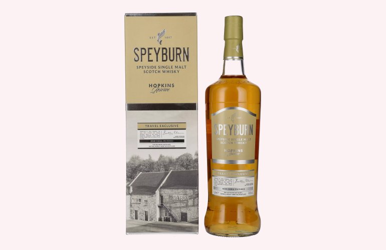 Speyburn HOPKINS RESERVE Speyside Single Malt TRAVEL EXCLUSIVE 46% Vol. 1l en boîte cadeau