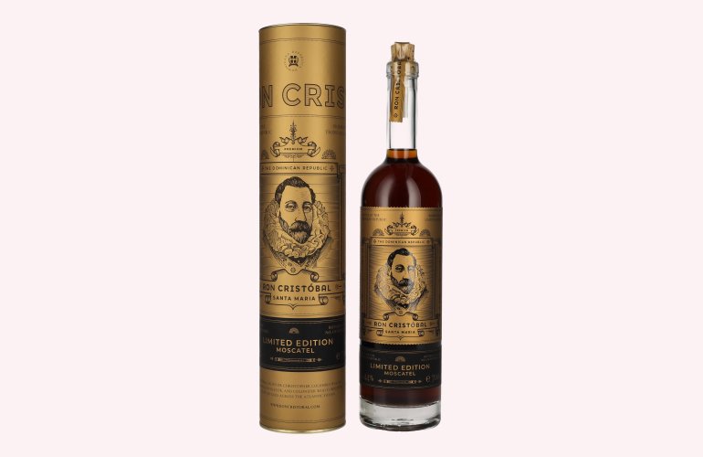 Ron Cristóbal Santa Maria MOSCATEL 2007 44% Vol. 0,7l in Giftbox