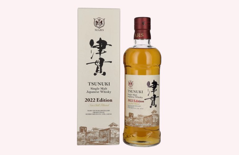 Mars TSUNUKI Single Malt Japanese Whisky Edition 2022 50% Vol. 0,7l in geschenkverpakking