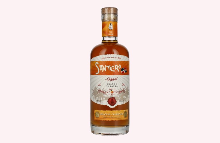 SANTERO Orange Naranja Spirit Drink 38% Vol. 0,7l