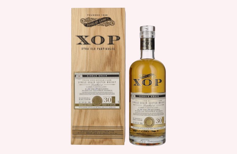 Douglas Laing XOP CAMBUS 30 Years Old Single Cask Grain 1991 59,5% Vol. 0,7l in Holzkiste