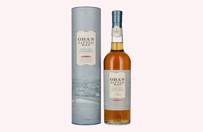 Oban Little Bay Single Malt Scotch Whisky Small Cask 43% Vol. 0,7l en boîte cadeau