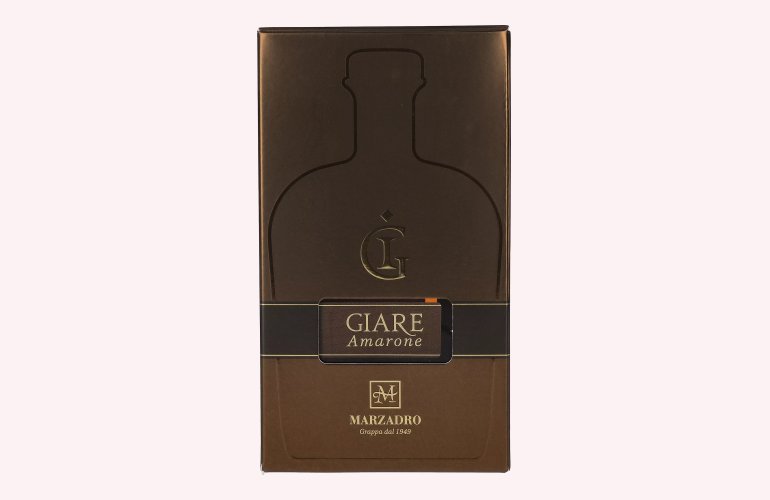 Marzadro GIARE Amarone Grappa 41% Vol. 0,7l in geschenkverpakking