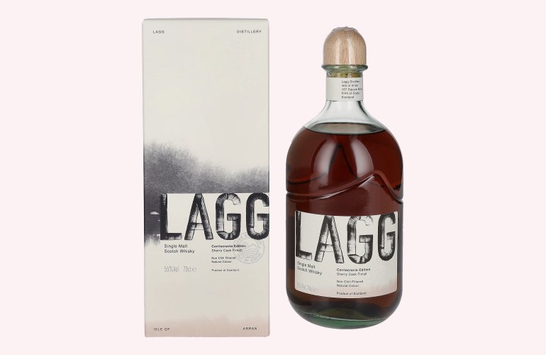 LAGG Single Malt Scotch Whisky Corriecravie Edition 55% Vol. 0,7l en boîte cadeau