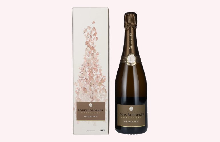 Louis Roederer Champagne VINTAGE 2016 12,5% Vol. 0,75l en boîte cadeau