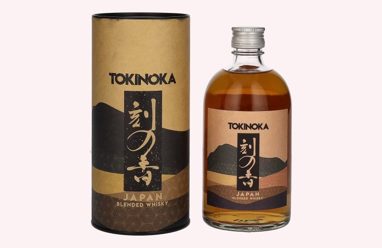 TOKINOKA Japanese Blended Whisky 40% Vol. 0,5l en boîte cadeau