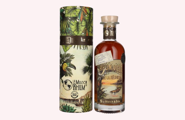 La Maison du Rhum LA RÉUNION 2010/2018 Batch N° 2 45% Vol. 0,7l in Geschenkbox