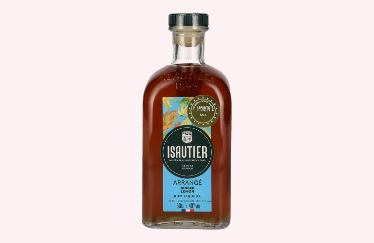 Isautier Arrangé GINGER LEMON Rum Liqueur 40% Vol. 0,5l