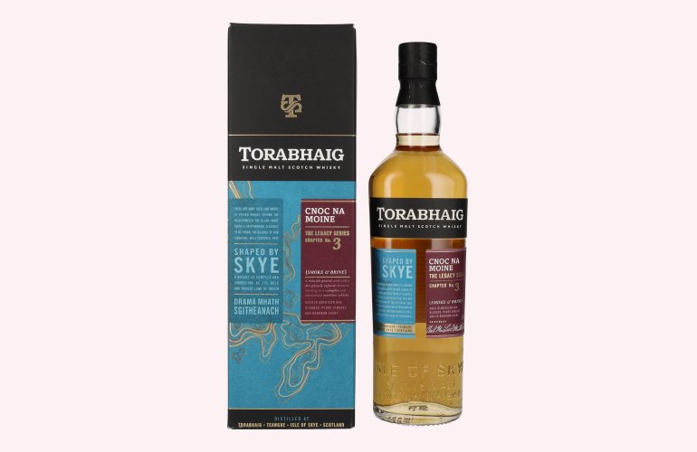 Torabhaig CNOC NA MÒINE The Legacy Series Single Malt 46% Vol. 0,7l en boîte cadeau