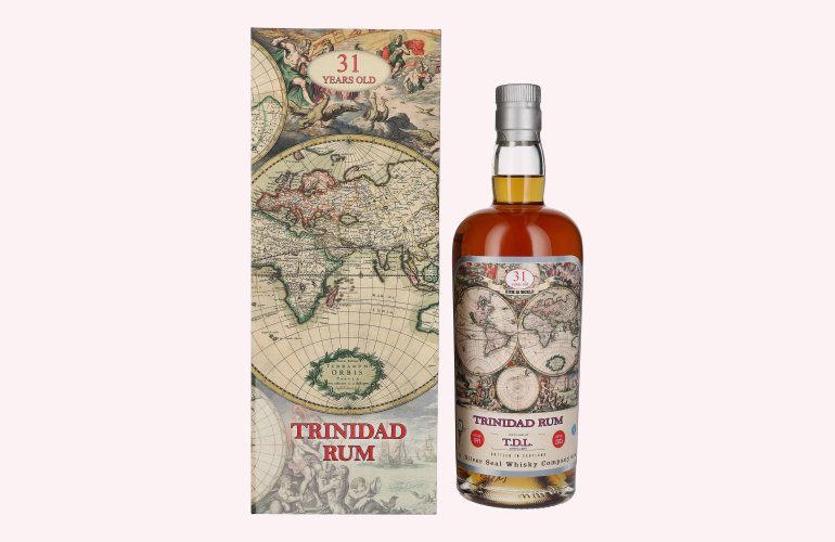 Silver Seal TRINIDAD Rum 31 Years Old 1991 65,3% Vol. 0,7l en boîte cadeau