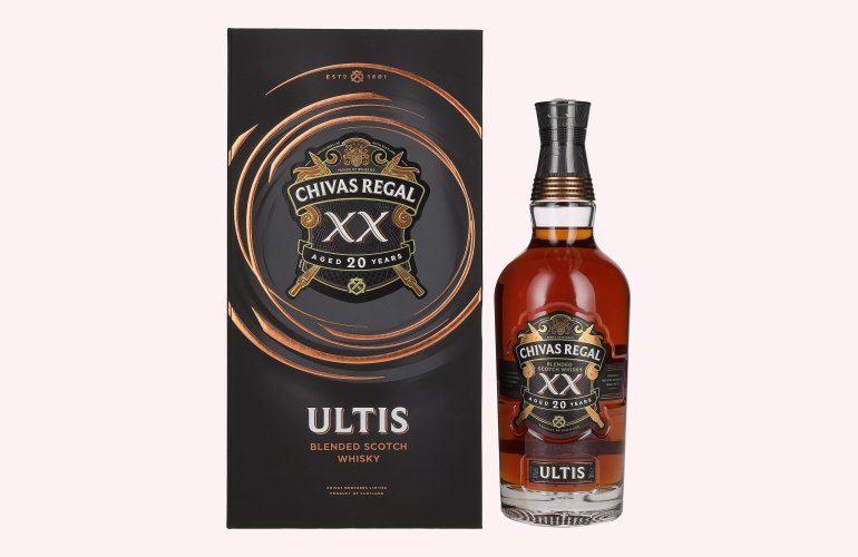 Chivas Regal ULTIS XX 20 Years Old Blended Scotch Whisky 40% Vol. 0,7l en boîte cadeau