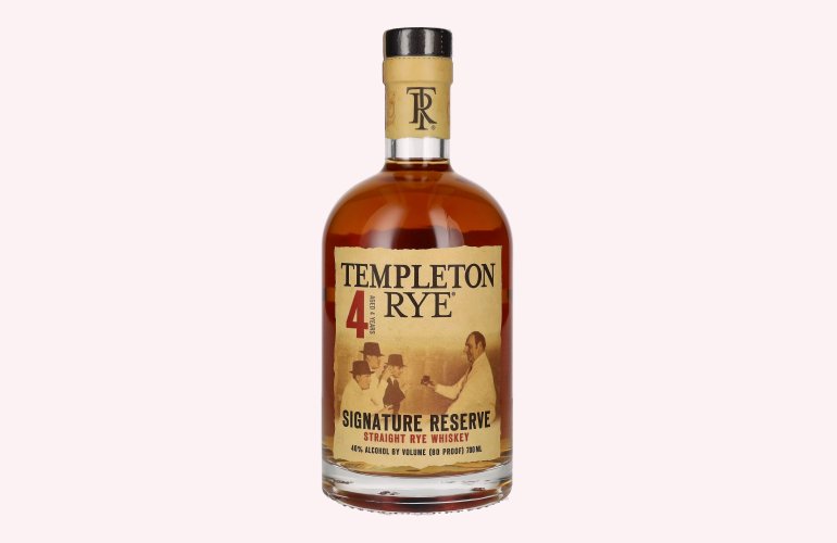 Templeton Rye 4 Years Old Signature Reserve Straight Rye Whiskey 40% Vol. 0,7l