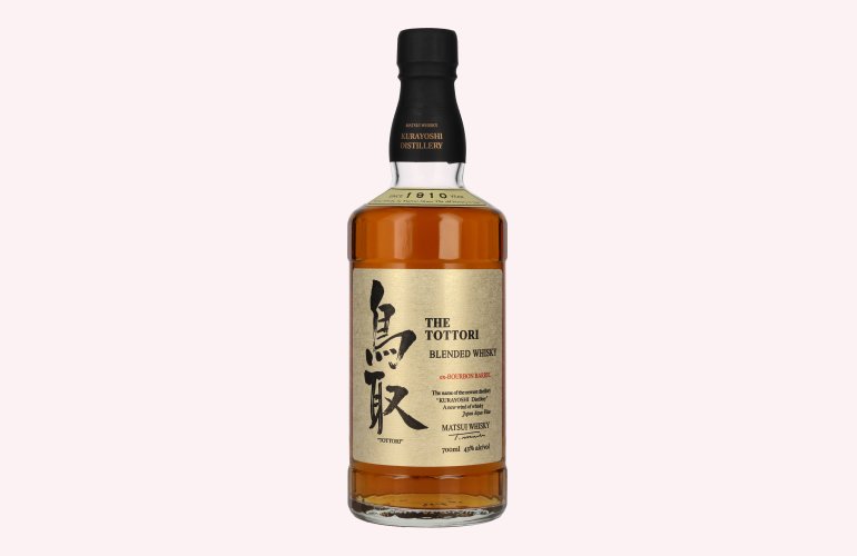 Matsui Whisky THE TOTTORI Blended Japenese Whisky BOURBON BARREL 43% Vol. 0,7l