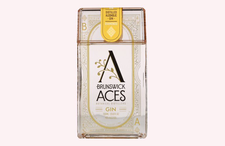 Brunswick ACES DIAMONDS Botanical Distillers Gin 40% Vol. 0,7l