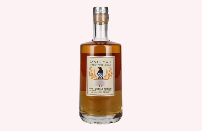 Säntis Malt Appenzeller Malt & Fruit APRICOT MALT LIQUEUR 35% Vol. 0,5l