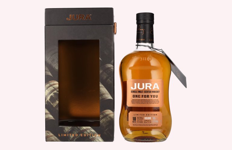 Jura ONE FOR YOU 18 Years Old Limited Edition 52,5% Vol. 0,7l en boîte cadeau