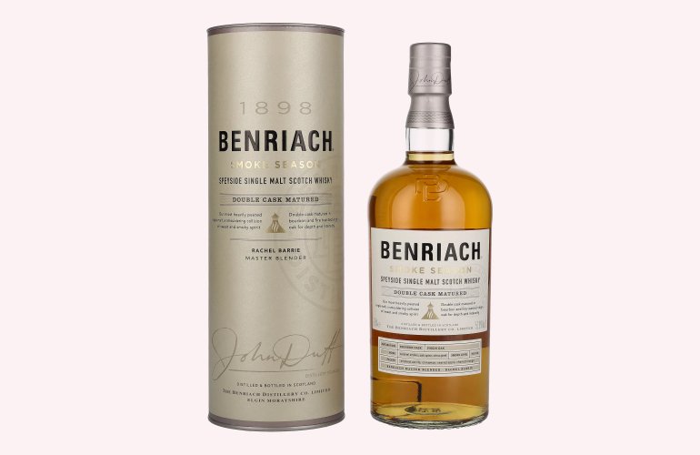 Benriach SMOKE SEASON Double Cask Matured Speyside Single Malt 52,8% Vol. 0,7l in Tinbox